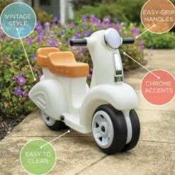 Ride Along Scooter (White)