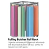 Rolling Butcher Roll Rack