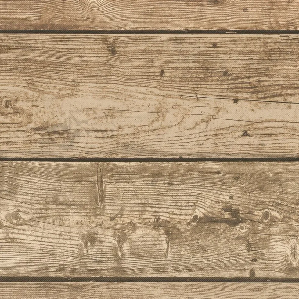 Rustic Wood Better Than Paper - 1 roll of fabric