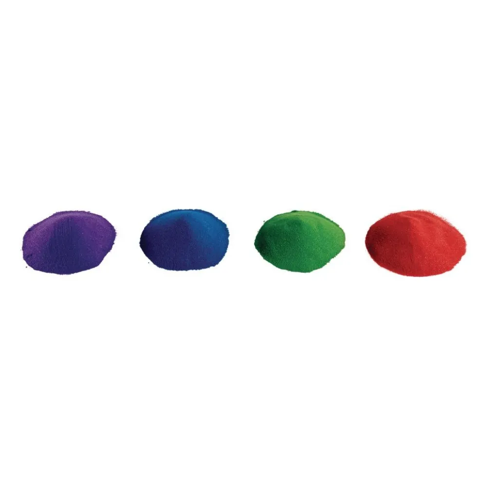 Sandtastik® Colored Play Sand - 4 Colors, 10 Pounds Each
