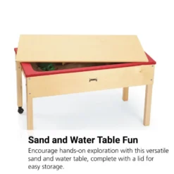 Sand & Water table with Lid - 24"H