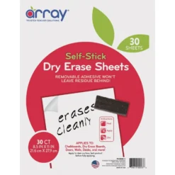 Self Adhesive Dry Erase Sheet 8.5