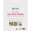 Self Adhesive Dry Erase Sheet 8.5"x11"- 5 Pack