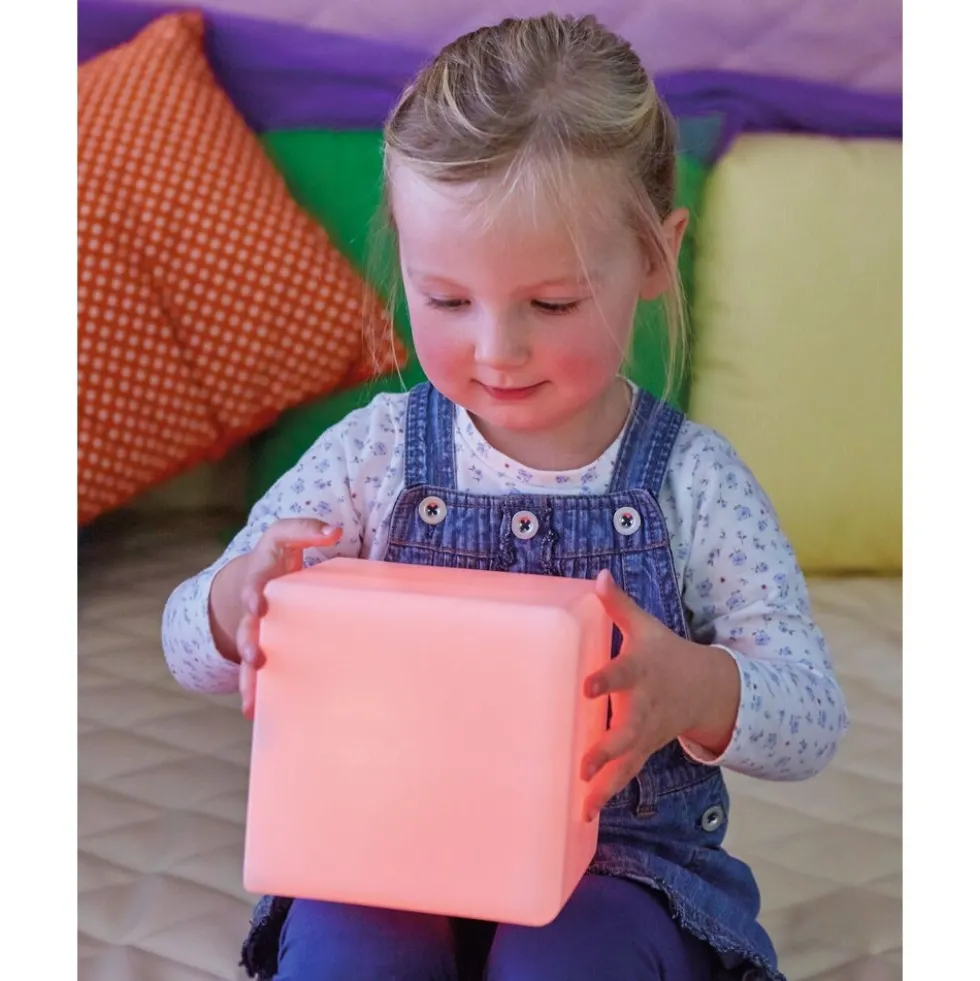 Sensory ICT Glow Construction Blocks - Set of 12