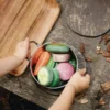 Sensory Outdoor Play Stones- Vegetables Set of 8