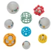 Sensory Reflective Sound Balls with Silisoft Flexi-Balls - Kit of 12