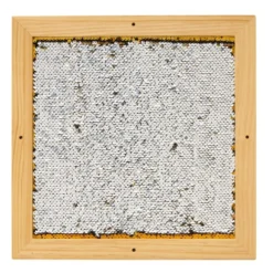 Sequin Motor Skills Frame- Gold