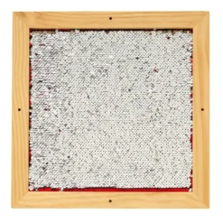 Sequin Motor Skills Frame- Red 14