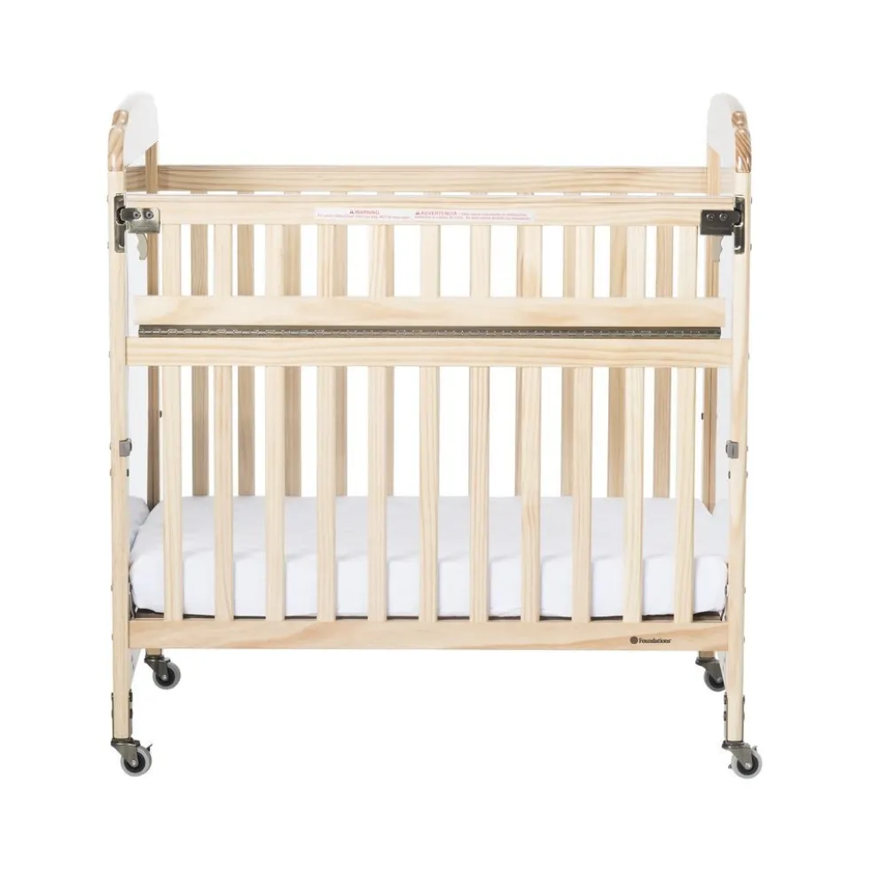 Serenity SafeReach® Side Compact Clear View Crib