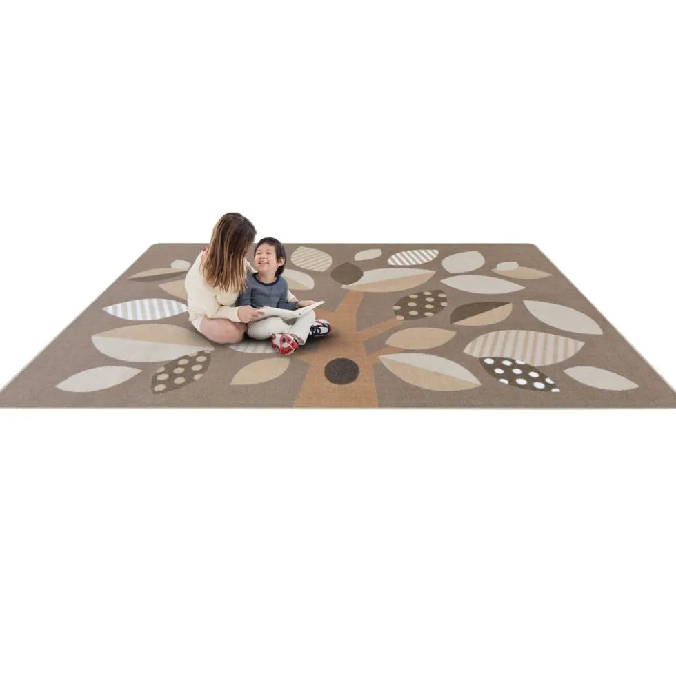 Shady Grove™ 7'8" x 10'9" Area Rug in Color Neutral