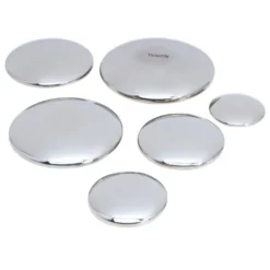 Silver Sensory Buttons - Set of 7