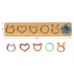Simply Silicone Bamboo 6-Piece Sorter