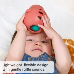Simply Silicone Penguin Roly Rattle 5
