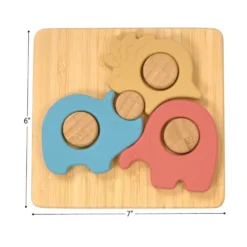 Simply Silicone Safari Bamboo Puzzle