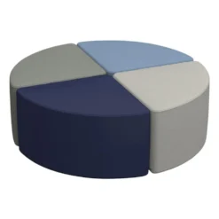 SoftScape Pie Ottoman 12