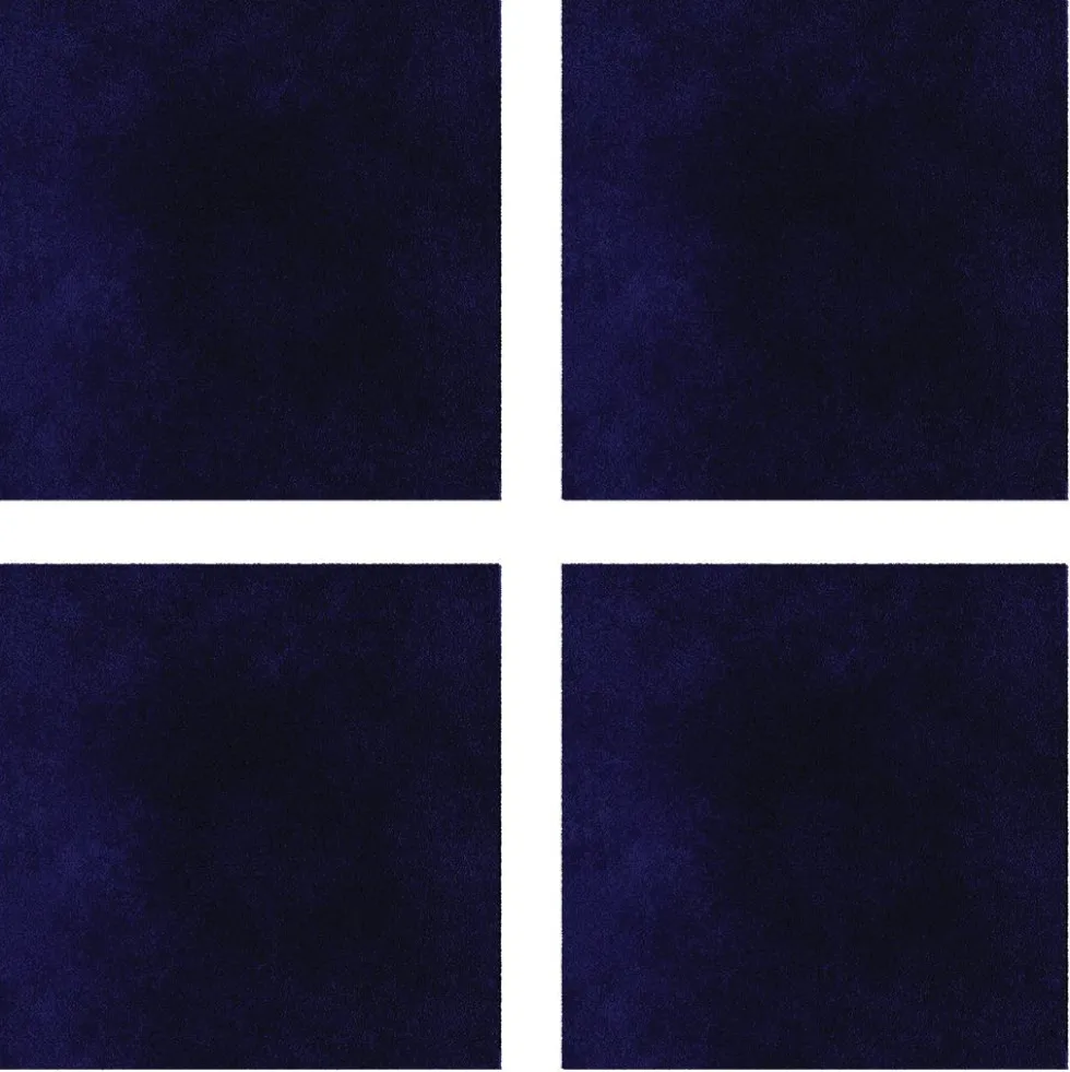 Sound Absorbing Square Wall Tiles, Large - Navy
