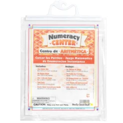 Spanish Fence the Puppies - Subitizing Numeracy Center Grades PreK-K (Centro de Aritmetica - Juego de Enumeracion)