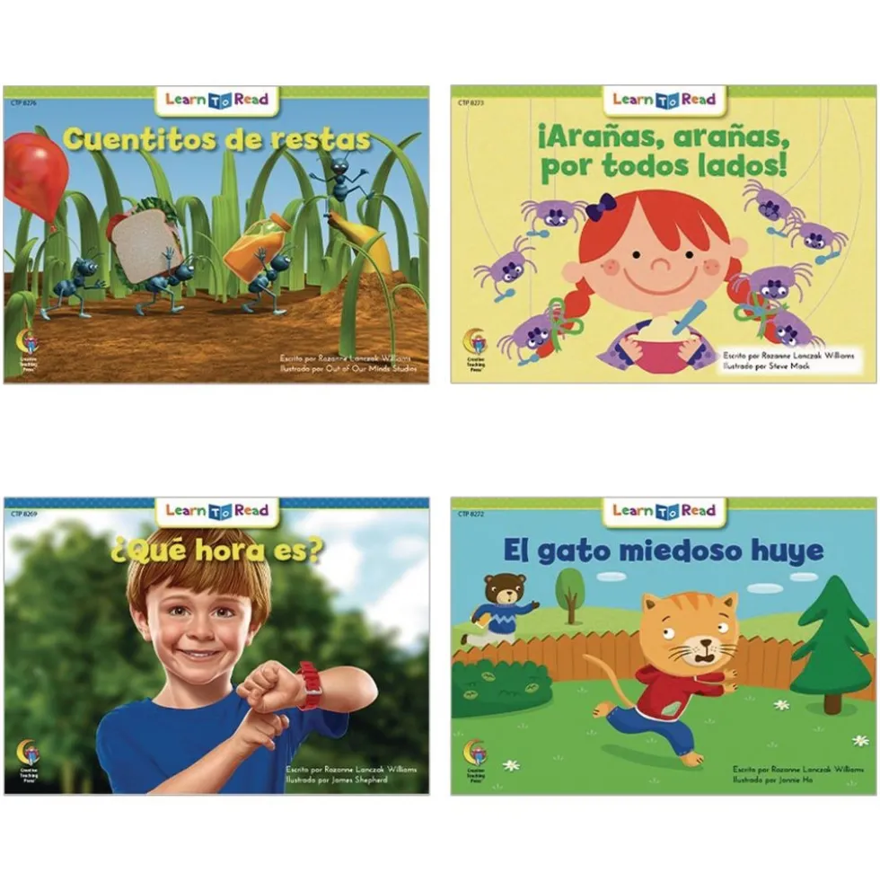 Spanish Language Learn To Read 16-Book Set