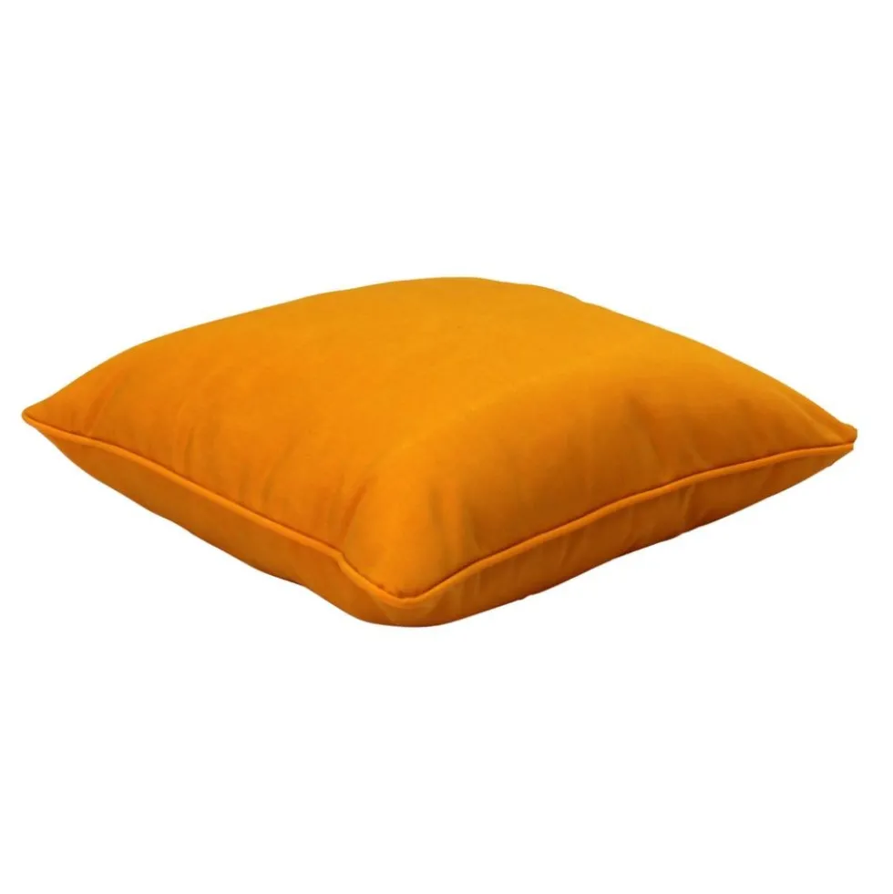 15" Square Indoor/Outdoor Pillow, 2 Pack - Marigold