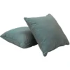 15" Square Indoor/Outdoor Pillow, 2 Pack - Dusty Turquoise