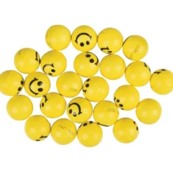 Squeeze Smiley Face Stress Balls - Set of 12