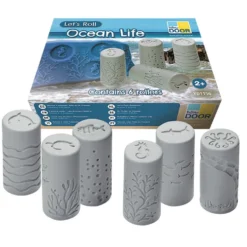 6 Stamper Rollers - Ocean Life - 12 Different Stampers