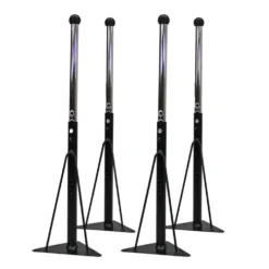 Standard Ball Glide Legs for Activity Tables in Black - 4 Pack
