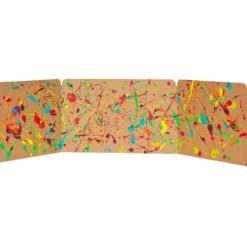 Standard Privacy Shields - Set of 12 - 4 Group Colors - Star & Swirl - Matte