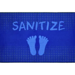 Stand & Wait to Sanitize Rug - 3' x 4'6
