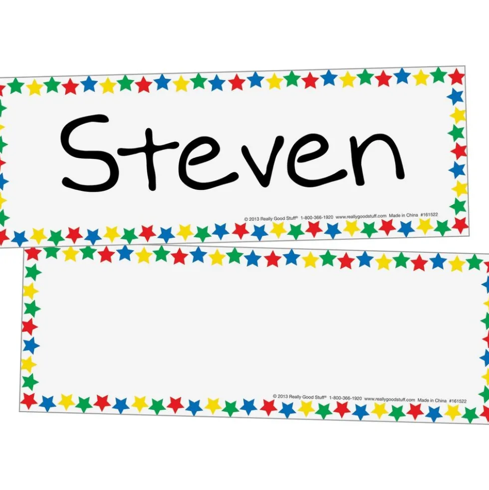 Store More® Grouping Chair Pockets - 8 chair pockets, 8 name tags