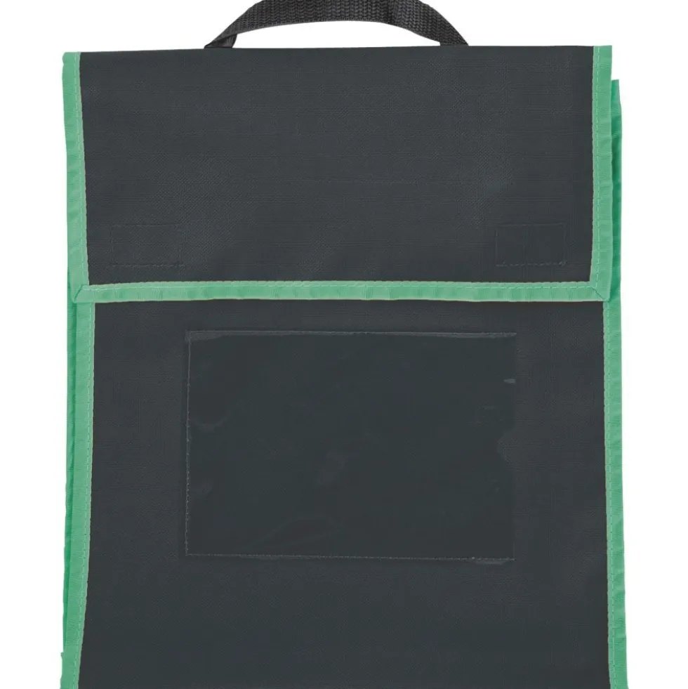 Store More® Medium Book Pouches - Black With Neon Trim - Set of 36