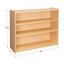 Straight 3-Shelf Storage Unit, 38