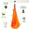 Student Swing Chair - 100% Organic Cotton including Suspension