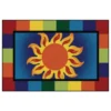 Sunny Day 3' x 4'6" Rectangle Kids Value Carpet