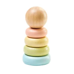 Sustainable Rubberwood Wooden Starter Toy Set