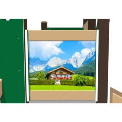 Swiss Chalet (Inground Mount)