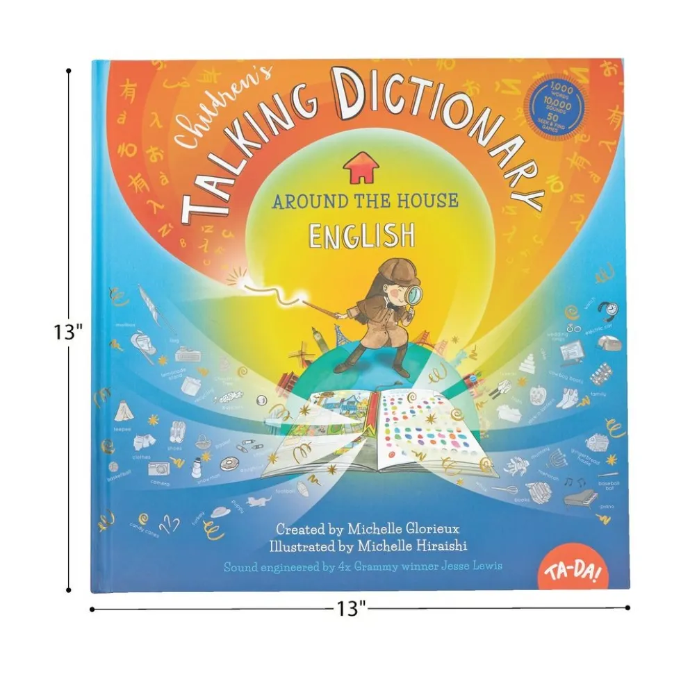 Talking Picture Dictionary - English 13-1/2" x 13-1/2"