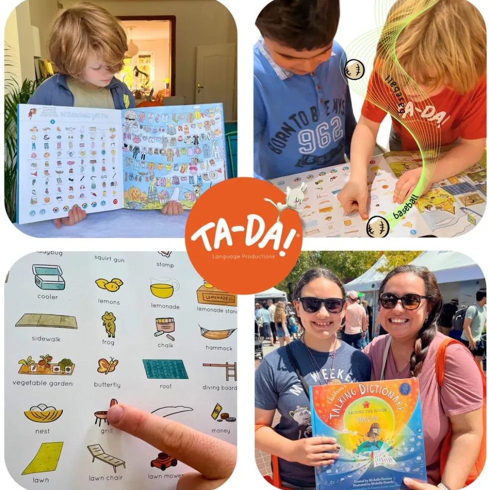 Talking Picture Dictionary - English 13-1/2" x 13-1/2"