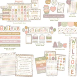 Terrazzo Classroom Décor Set