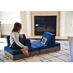 The Whatsit Modular Sofa - Gray/Navy