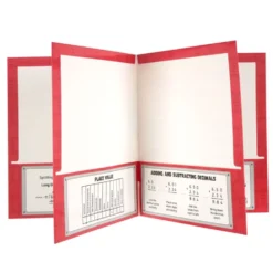 Think. Model. Learn.™ Grades 4-5 4-Pocket Folder - Set of 12