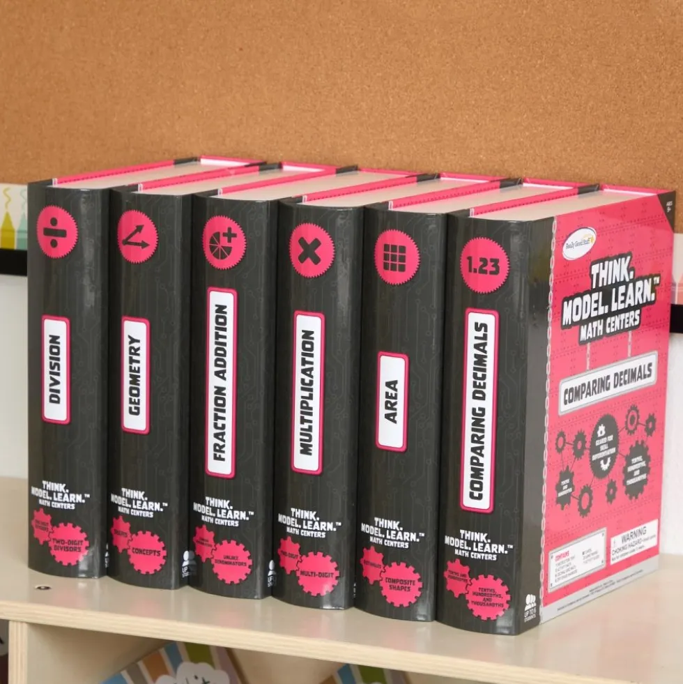 Think. Model. Learn.™ Math Centers - Grades 4-5 - Complete Set