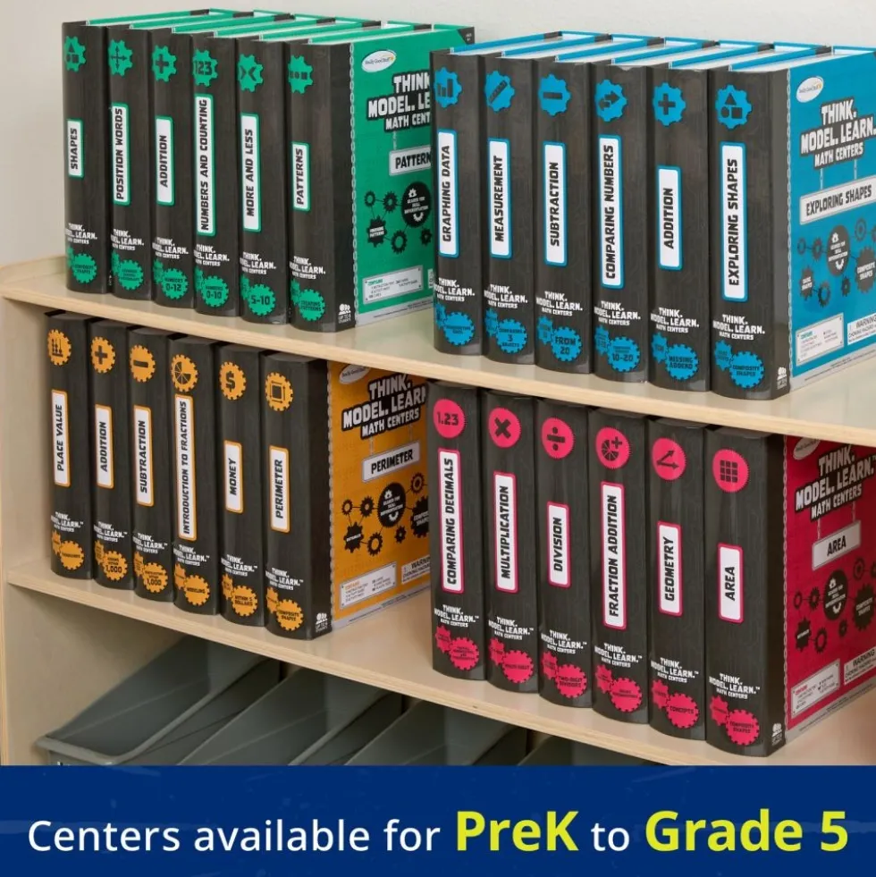 Think. Model. Learn.™ Math Centers - Grades 4-5 - Complete Set