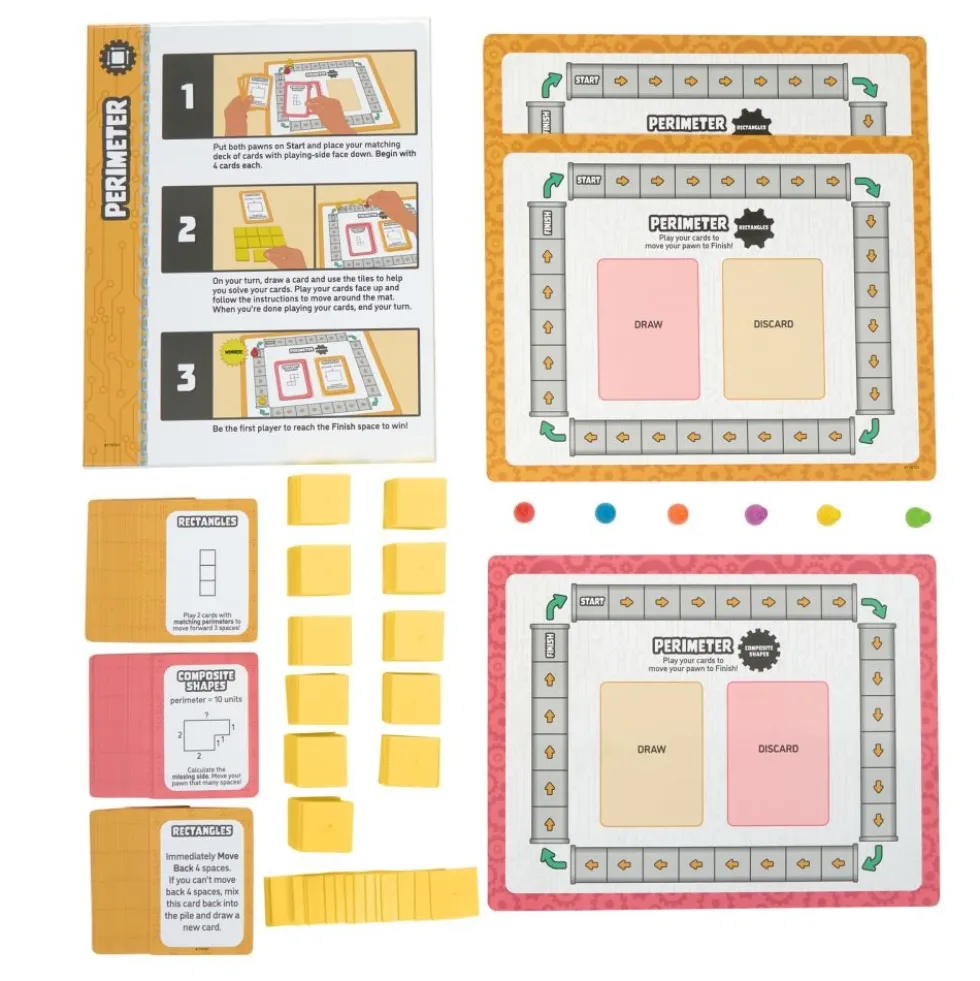 Think. Model. Learn.™ Math Center - Grades 2-3 - Perimeter