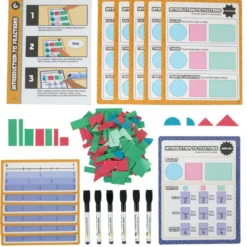Think. Model. Learn.™ Math Center - Grades 2-3 - Introduction to Fractions