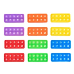 Think. Model. Learn.™ Ten Frame Pop Fidget - Set of 12