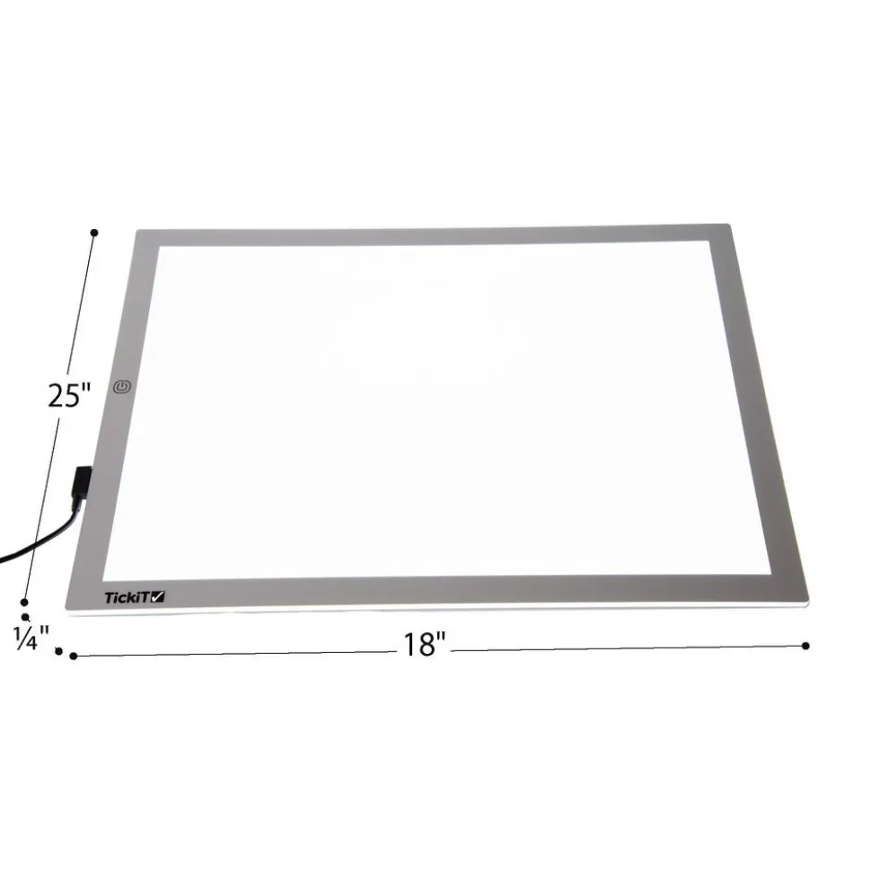 TickiT® Light Panel Rectangular - Large