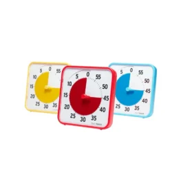 Time Timer® Learning Center Classroom Primary Color Set