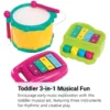 Toddler 3-in-1 Musical Set