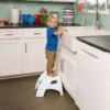 Toddler & Me 2-Step Stool, Gray